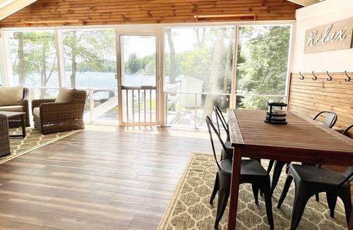 Hillsboro Cottage | 2 lakefront cottages on Franklin Pierce Lake