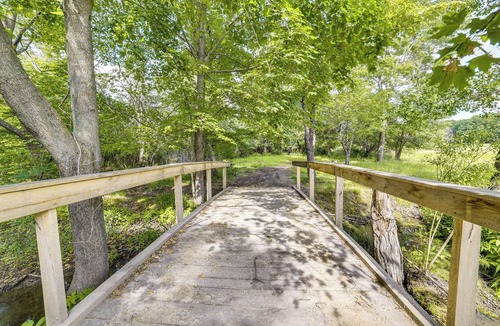 Scottsburg Cottage | 24-acre Finger Lakes Cabin w/Private Pond