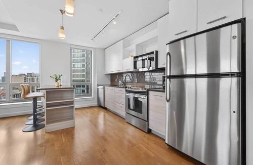Downtown Boston Apartment | 2BR/2BA Downtown | Skyline Views + Luxury Comfort