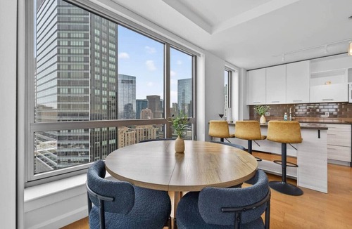 Downtown Boston Apartment | 2BR/2BA Downtown | Skyline Views + Luxury Comfort