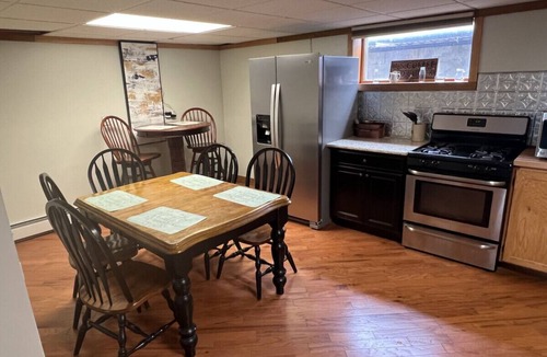 Wellsboro Cabin | 2BR Suite w/Shared Game Room Near Trails + Town