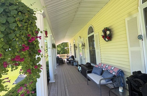 Lanesborough House | 3-bedroom house in serene Lanesborough with gym, hot tub, and wrap around porch