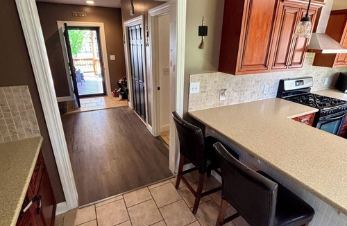 Westons Mills House | 3-bedroom house on outskirts of Olean with peaceful porch back patio & fire pit
