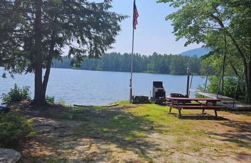 Denmark House | 3 bedroom lakefront home on Moose Pond Denmark Maine. Pleasant Mountain views.