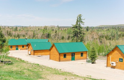 Columbia Falls Cabin | #32 - Flagpole View Cabins - Deluxe Cabin