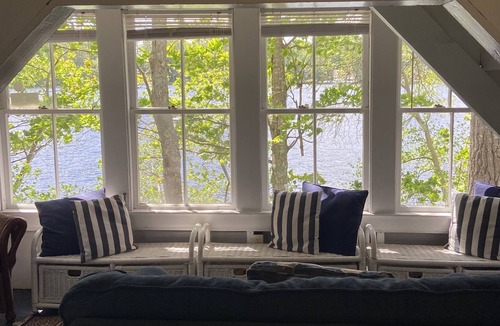 Shapleigh Cottage | 360 Views from lake front cottage perched upon a peninsula on Mousam Lake