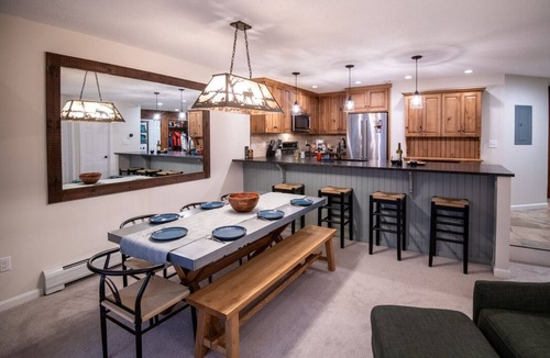 Ludlow Condo | 3BR/2BA, Ski in/out from A/B lift, pool & hot tub