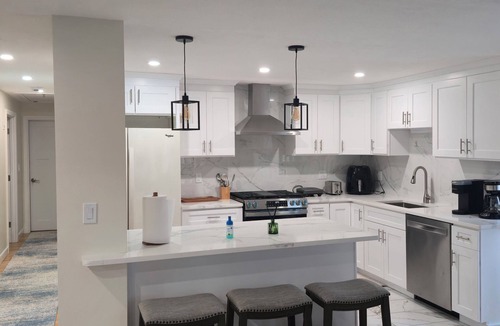 Norwood House | 3BR Upper-Level Oasis, Minutes to Boston Stadium, World Cup Ready