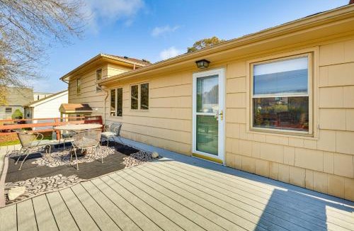 Waterford House | 4 Mi to Beach: Furnished Deck at Waterford Home!