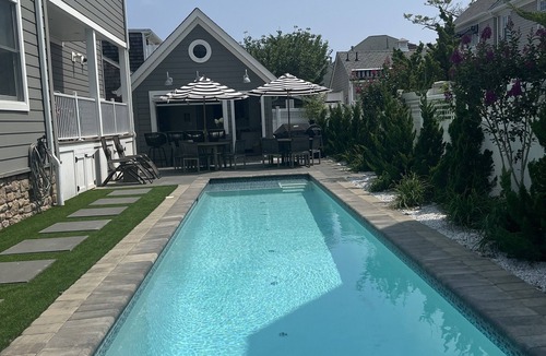 Normandy Beach House | 5 BR Ocean Block Home w/Heated Pool and Pool House in Normandy Beach