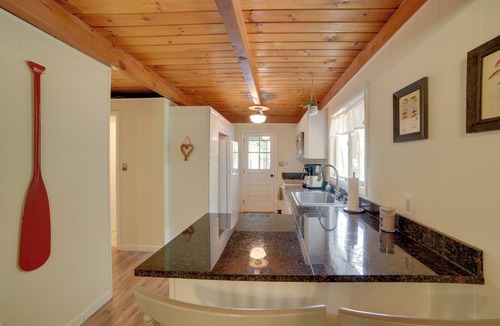 Hillsboro Cabin | 5 Mi to Fox State Forest: Lakefront Home w/Dock
