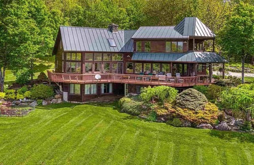 Stowe Hollow House | 5BR Luxury Stowe Estate with Private Pond & Views