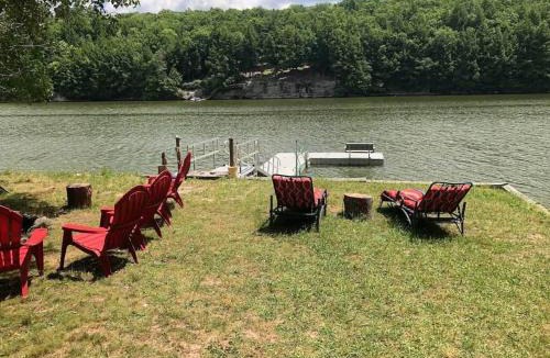 Mongaup Valley House | 7 Bedroom Lakefront with Private Dock