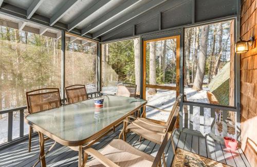 Center Conway House | 8 Mi to Cranmore Mtn Resort: A-Frame w/Fire Pit