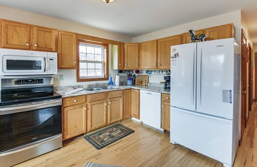 DownEast and Acadia Maine House | 9-Acre Riverfront Home in Milbridge w/Deck & Yard