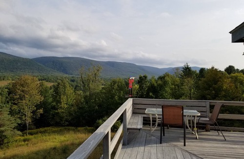 Manchester Center House | Accessible Manchester Home with Amazing Views!