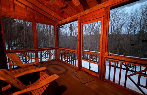 North Creek House | Adirondack Butterfly Hillside