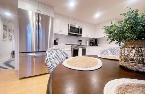 Marblehead Cottage | Adorable Boat House with Covered Deck, Courtyard and Office. Pet-friendly