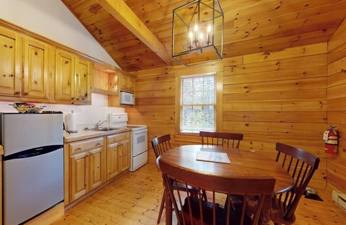 Northport Cabin | Alder Cabin, Dog-friendly with kitchen, firepit, A/C, gym, ping-pong & fun awaits