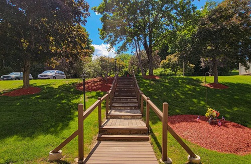 Weirs Beach Condo | All Season Location Laconia NH 3BR Condo