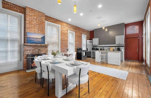 Allentown House | Allentown Downtown Walk | Free Parking + WFH Setup