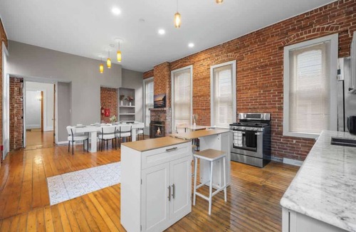 Allentown House | Allentown Downtown Walk | Free Parking + WFH Setup