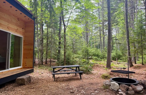 Waldoboro Cabin | Applecroft Cabin No. 3 - Modern off-grid cabin deep in the woods.