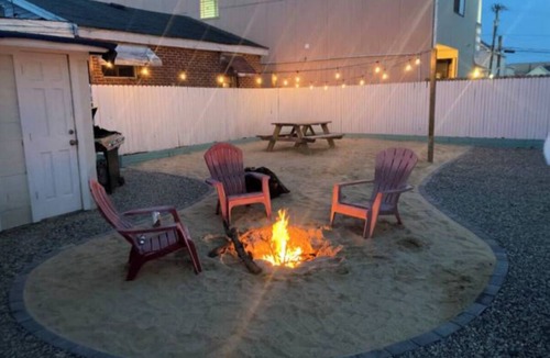 Seaside Heights Apartment | Apt 4 | Steps to the beach w/Fire Pit & Grill