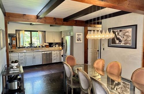 Lenox House | Architectural Lenox Retreat with Pool and Sauna, minutes to Tanglewood
