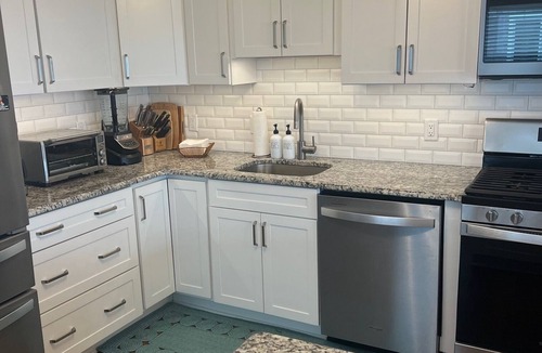 Surf City House | Bay views and a heated salt water pool. Wonderful LBI vacation escape!