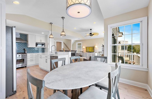 Ship Bottom House | Bayfront beauty! 4 bedroom home on the water with dock! Includes toys!