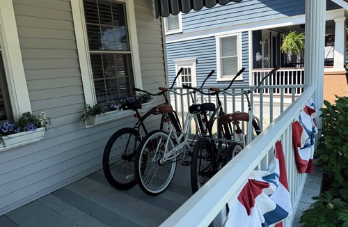 Bradley Beach House | Beach Retreat w/Hot Tub, Wraparound Porch, beach passes, bikes - Sleeps 12