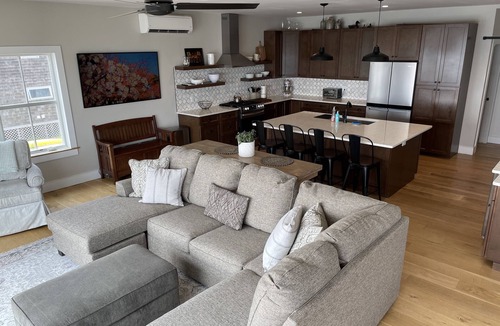 Madison House | Beachfront home with heated pool