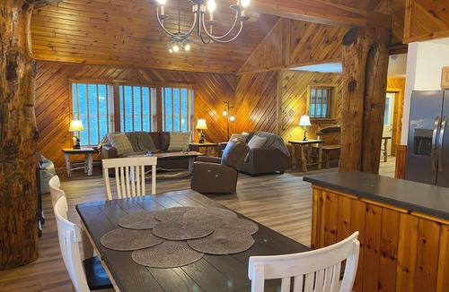 Harpersfield House | Bear Lodge! All the comforts of home with a cabin getaway feel. Sleeps 7