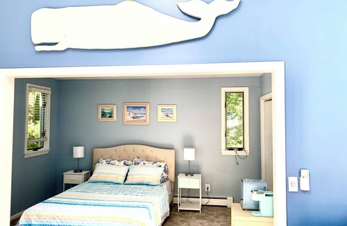 East Falmouth Apartment | Beautiful 1-bedroom studio sleeps two with AC, the Falmouth retreat.