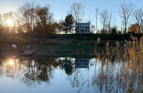 Hudson House | Beautiful 1810 Federal House - 35 Park-like Acres Swimming Pond Mins from Hudson