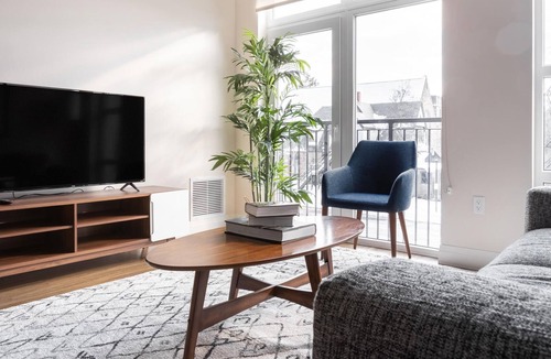 Newtonville Apartment | Beautiful 2BR in Newton Near Rail Station & Parks