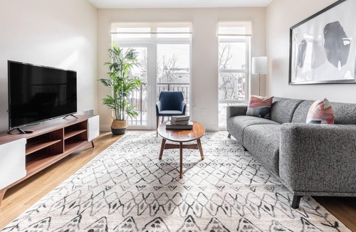 Newtonville Apartment | Beautiful 2BR in Newton Near Rail Station & Parks