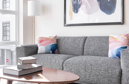 Newtonville Apartment | Beautiful 2BR in Newton Near Rail Station & Parks