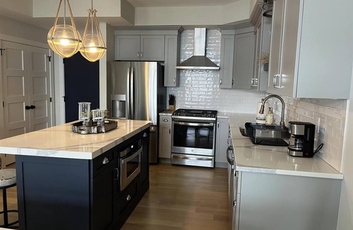 Ship Bottom Condo | Beautiful 3 bedroom condo close to beach with ocean views from rooftop deck