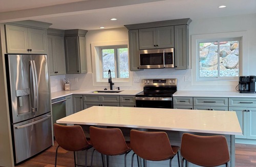 Laconia House | Beautiful 4BR Lake House - New 2026 - Boat Slip - Located on Large Compound