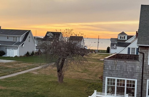 Westbrook Center House | Beautiful home with ocean views! Private beach access!