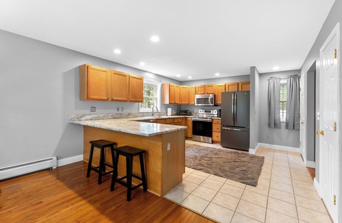 Conway House | Beautiful, inviting Conway home with great family room and private firepit!