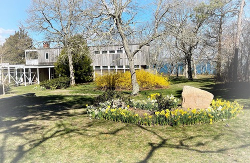 Cataumet House | Beautiful spacious beach house located on a private beach surrounded by nature.
