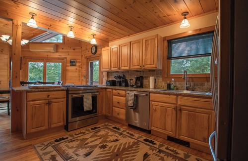 Saranac Lake House | Beautiful waterfront Log home.