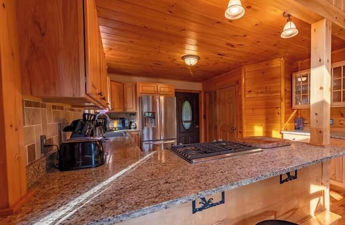 Saranac Lake House | Beautiful waterfront Log home.