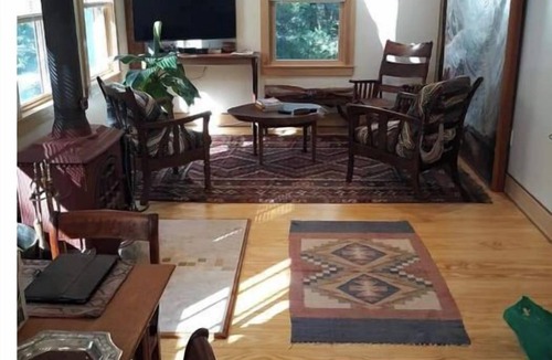 West Tisbury Ski Chalet | Beautifully handcrafted arts and craft style carriage house chalet