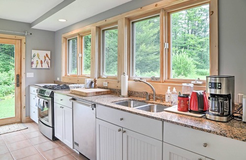 Becket House | Berkshires Home on 11 Acres w/Pond & 2 Fire Pits!