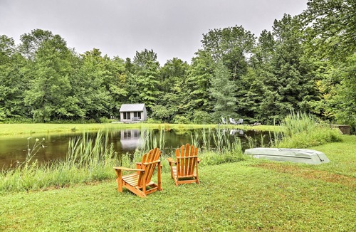 Becket House | Berkshires Home on 11 Acres w/Pond & 2 Fire Pits!
