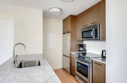 Bay Village Apartment | Blueground | Bay Village, fitness center, nr Boston Common